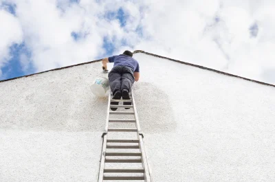 Peinture extérieure à Mory-Montcrux — façades et ravalement